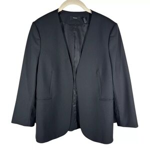 Theory Wool Open Front Blazer